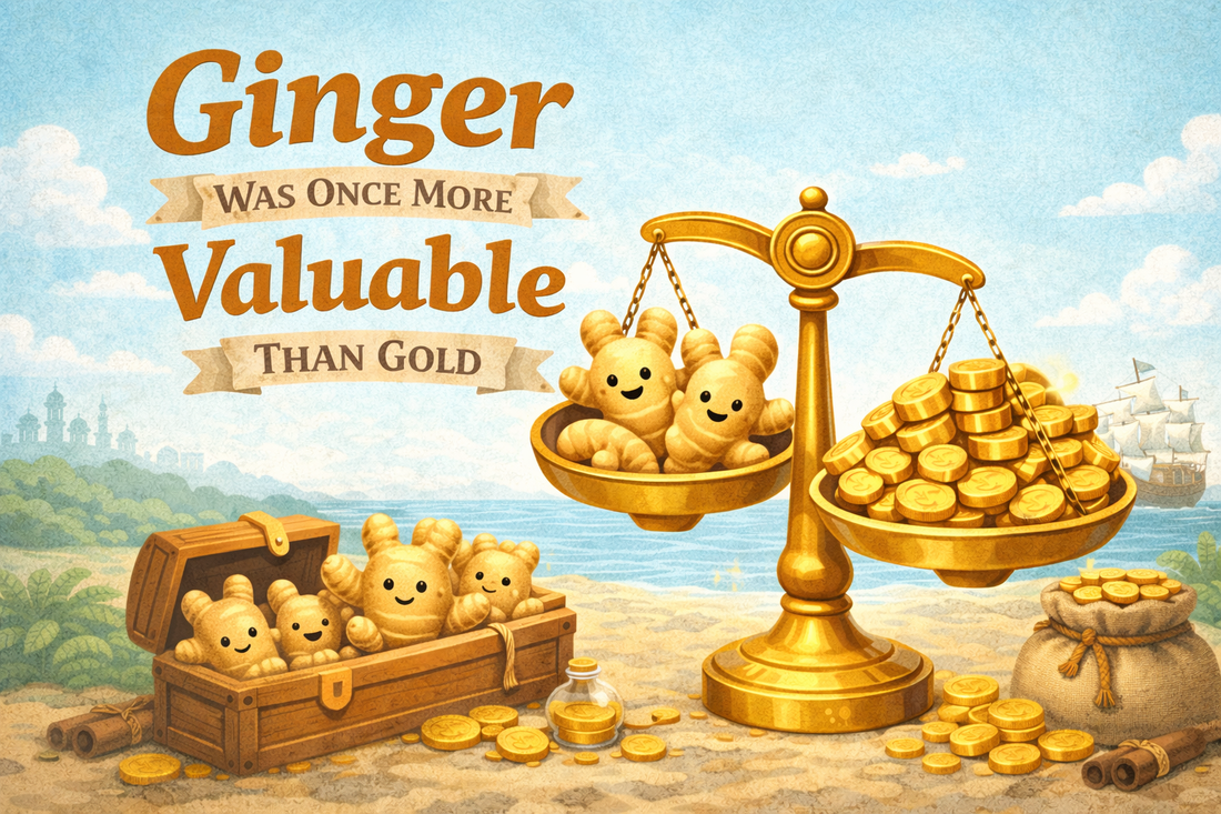 Ginger Was Once More Valuable Than Gold