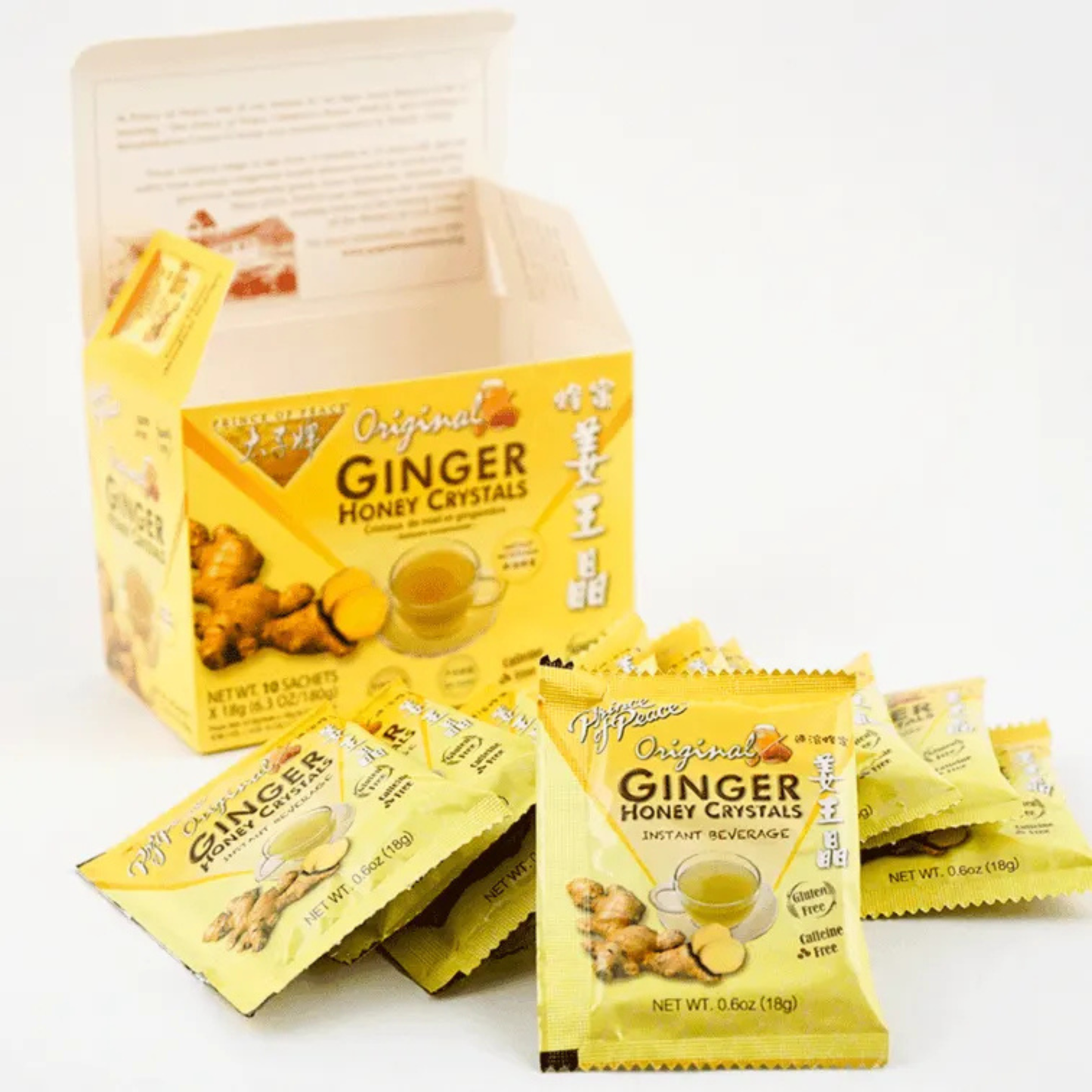 Ultimate Ginger Gift Box – Prince of Peace Ginger Chews & Ginger Honey Crystals Variety Pack