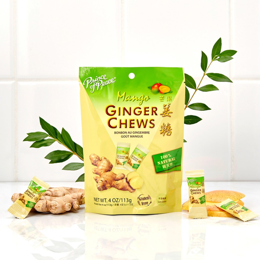 Ultimate Ginger Gift Box – Prince of Peace Ginger Chews & Ginger Honey Crystals Variety Pack