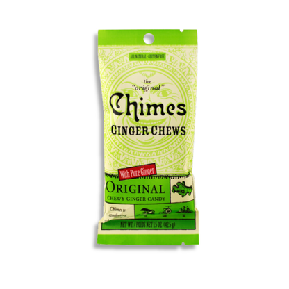 Chimes Ginger Chews Variety Pack of 9 Bundle (Mango, Orange & Lemon)