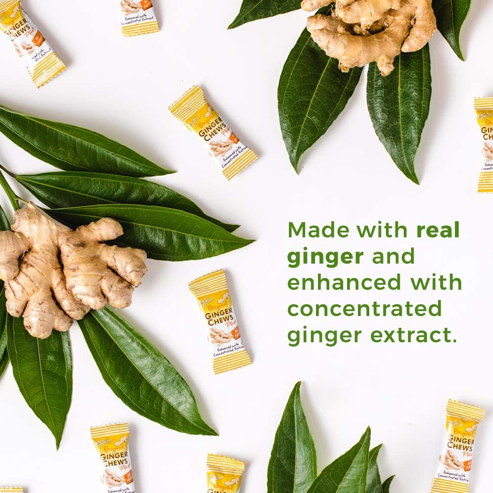 Prince of Peace Ginger Chews Variety Pack of 5 Bundle, 1 of each (Original Plus, Original, Mango, Lemon, Blood Orange)