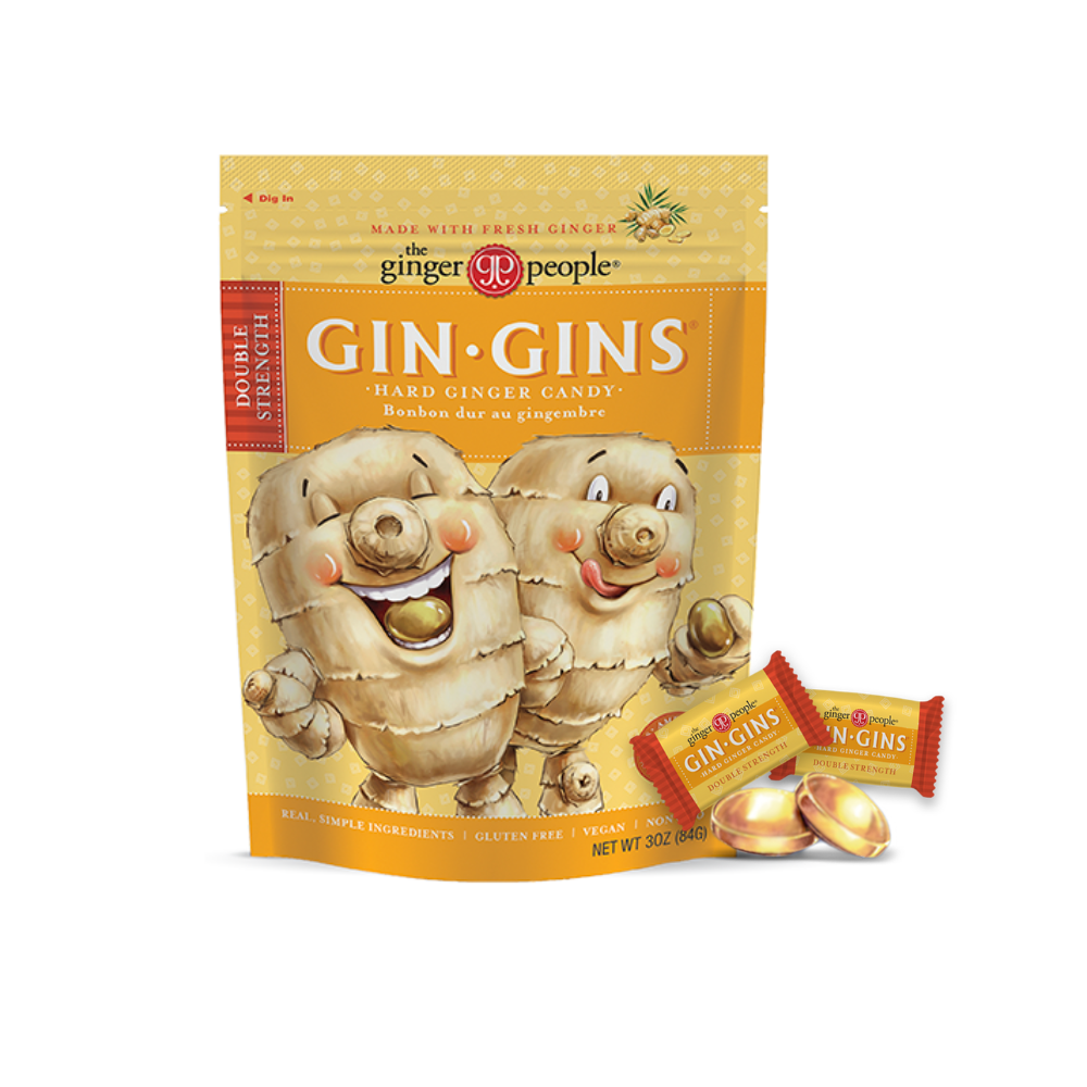 Ginger Candy Variety Pack Bundle – Gin Gins, Chimes Ginger Chews & Prince of Peace Assorted Flavors